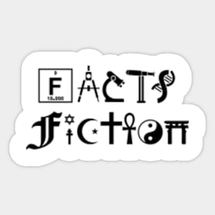 Fact vs Fiction Sticker